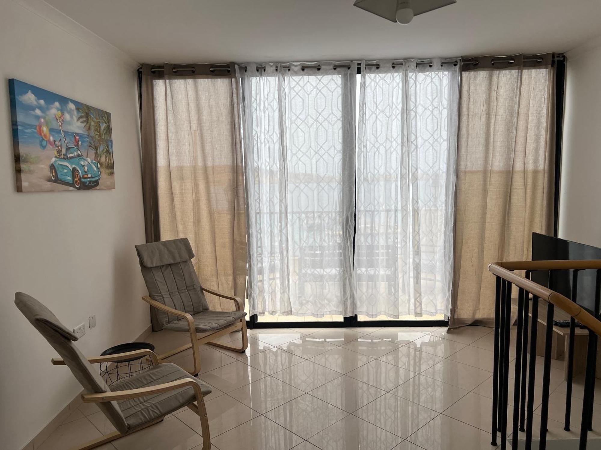 Sea View Penthouse Leilighet San Pawl il-Baħar Eksteriør bilde