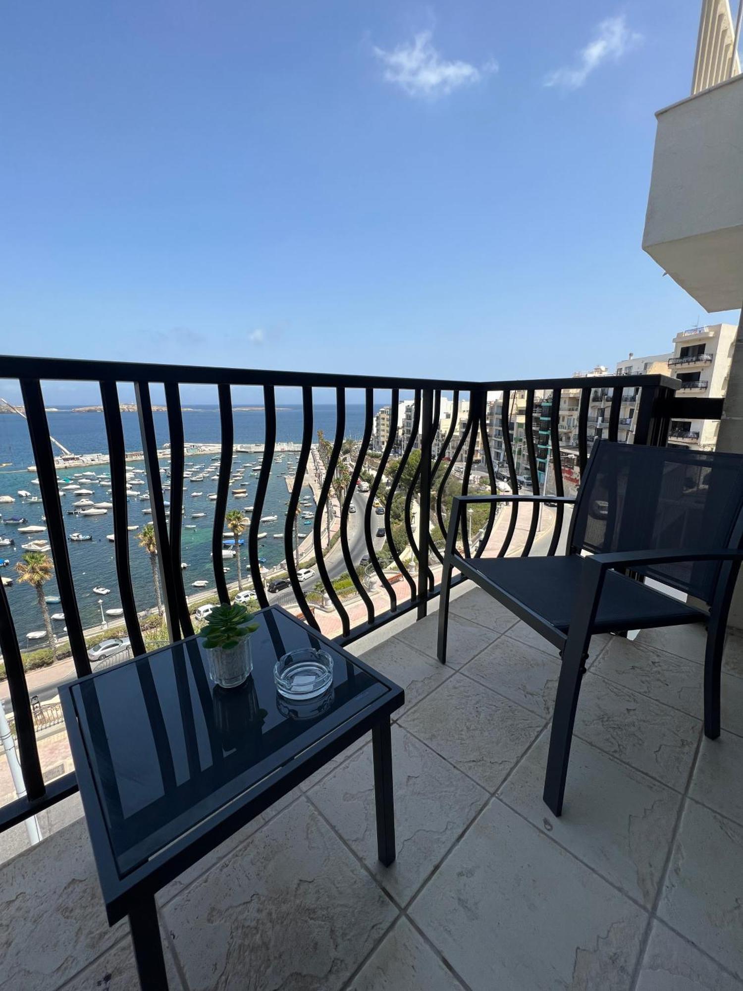 Sea View Penthouse Leilighet San Pawl il-Baħar Eksteriør bilde